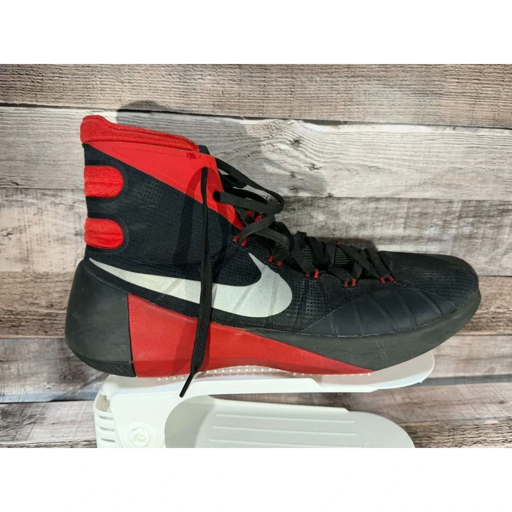 NIKE Hyperdunk‎ US 11.5 Men's Black Red Basketball Shoe 749561 749561-006 2015